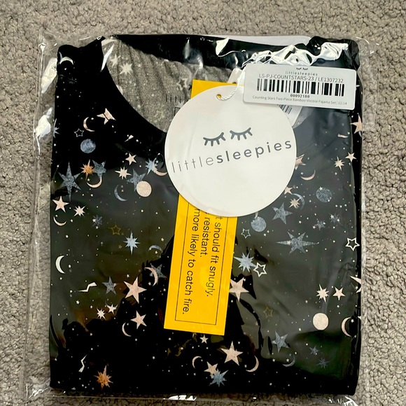 Little Sleepies Limited Edition Counting Stars 2 Piece PJ Set Size 12/14 - Picture 1 of 1